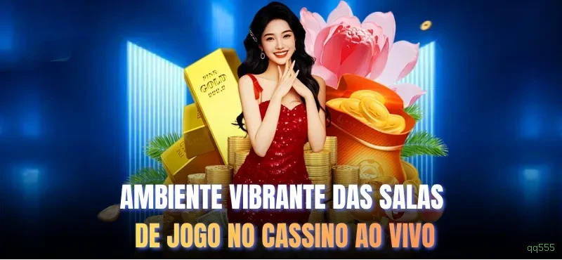 Aplicativo móvel qq555 para iOS e Android